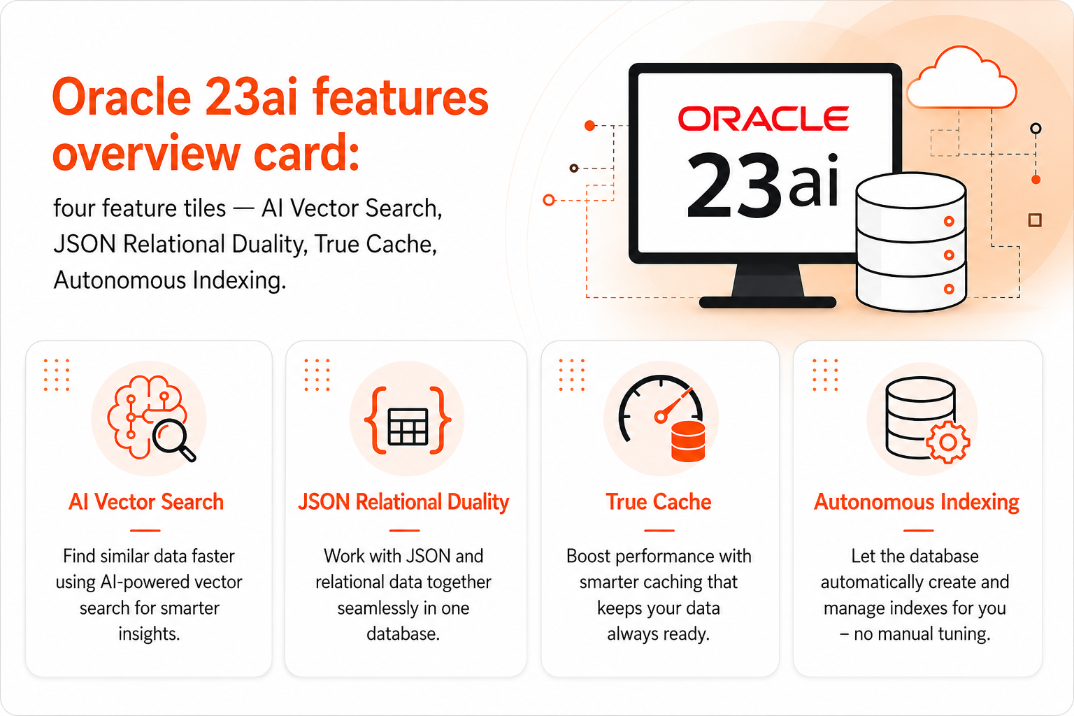 Oracle 23ai new features enterprise overview